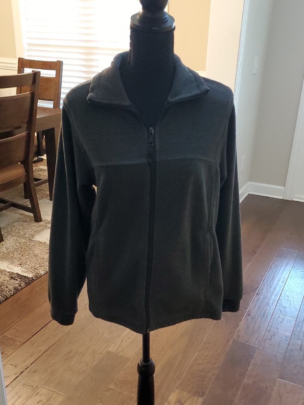 Columbia Youth Full-Zip Fleece Jacket - Charcoal